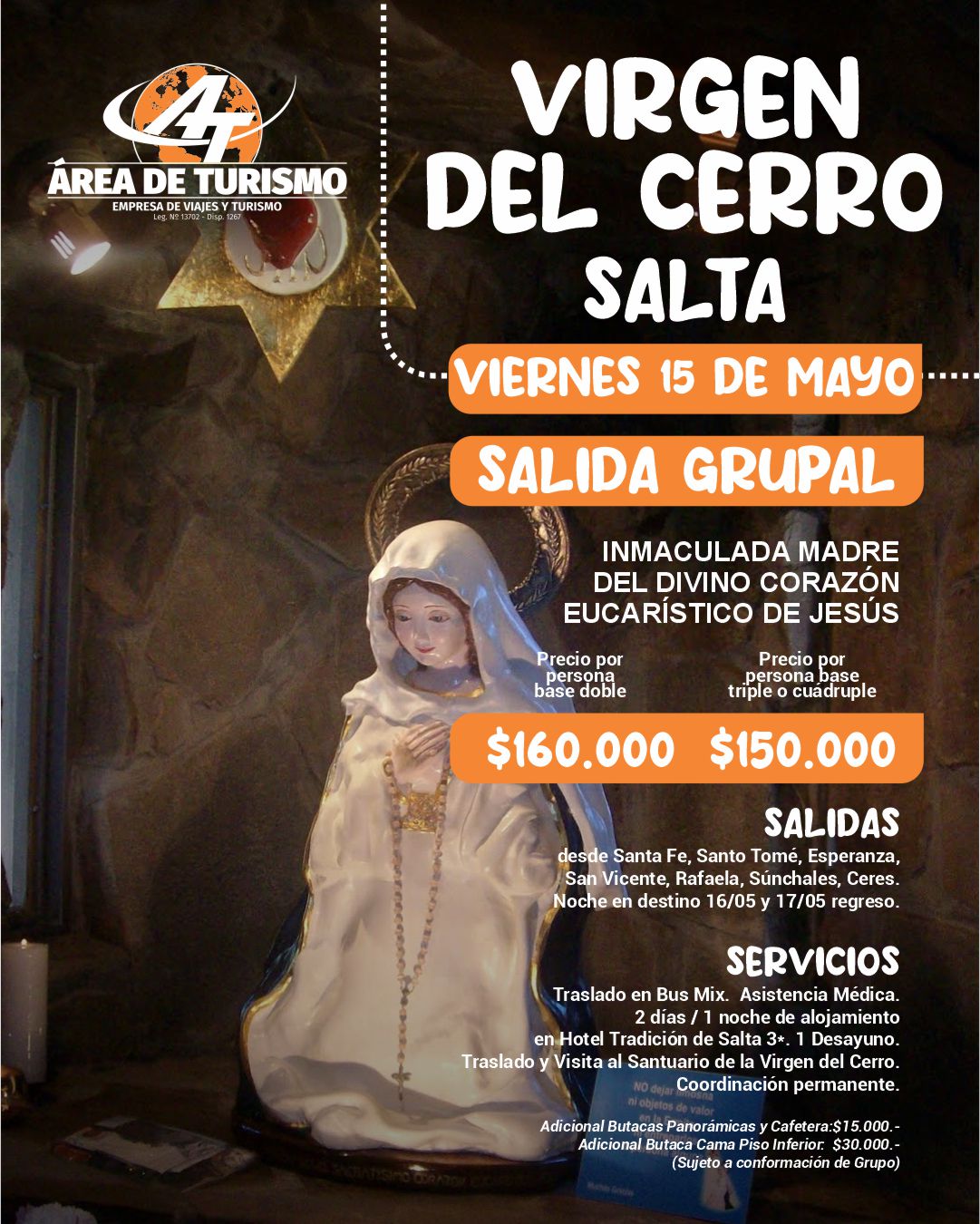 VIRGEN DEL CERRO en Salta