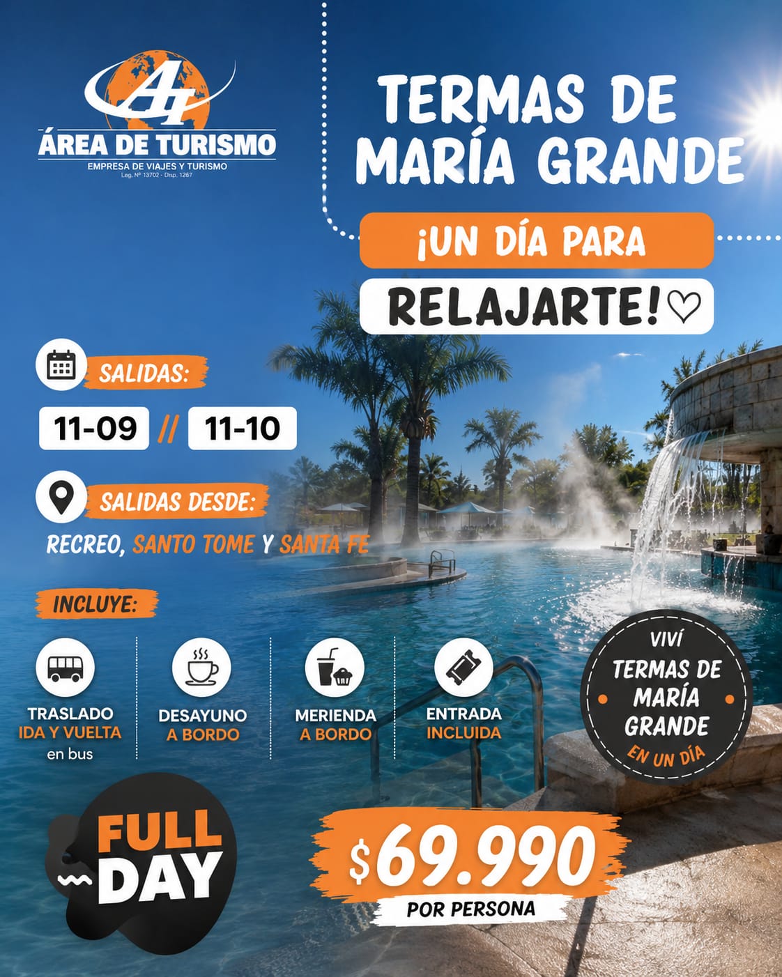 TERMAS DE MARIA GRANDE- Entre Ríos