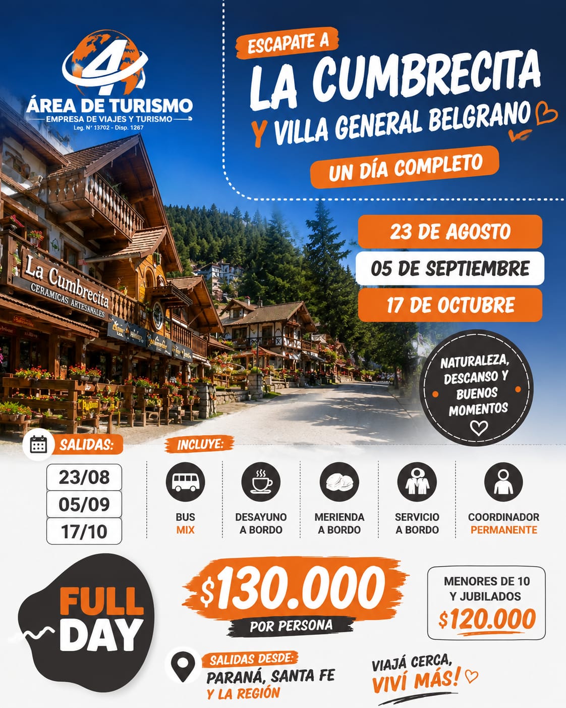 LA CUMBRECITA- Córdoba