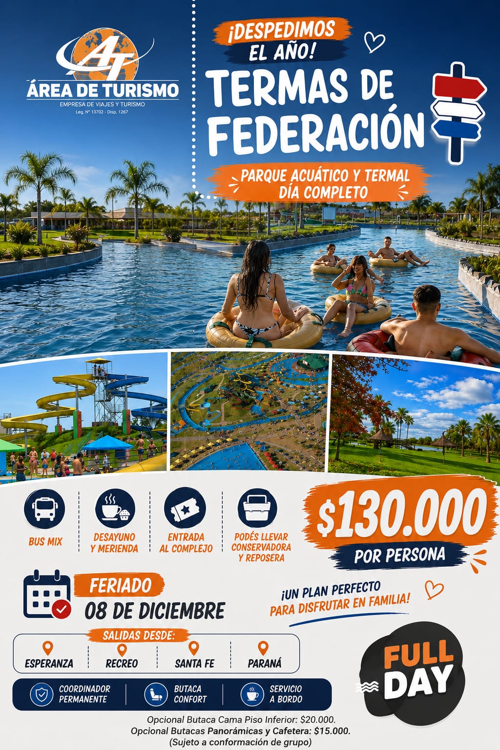 TERMAS DE FEDERACIÓN.- Entre Ríos